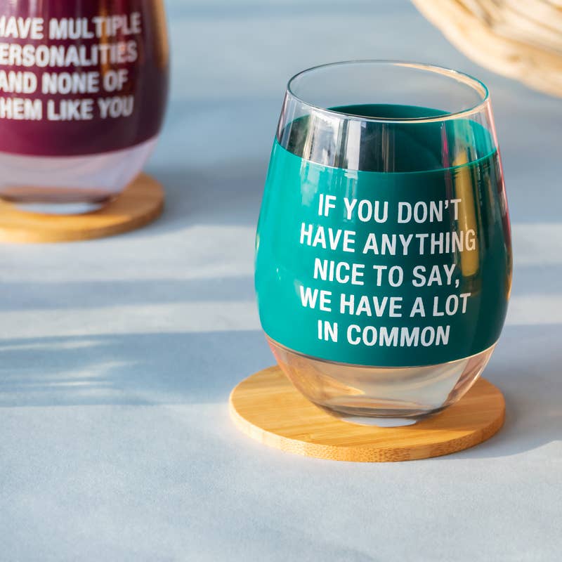Personalities Wine Glass