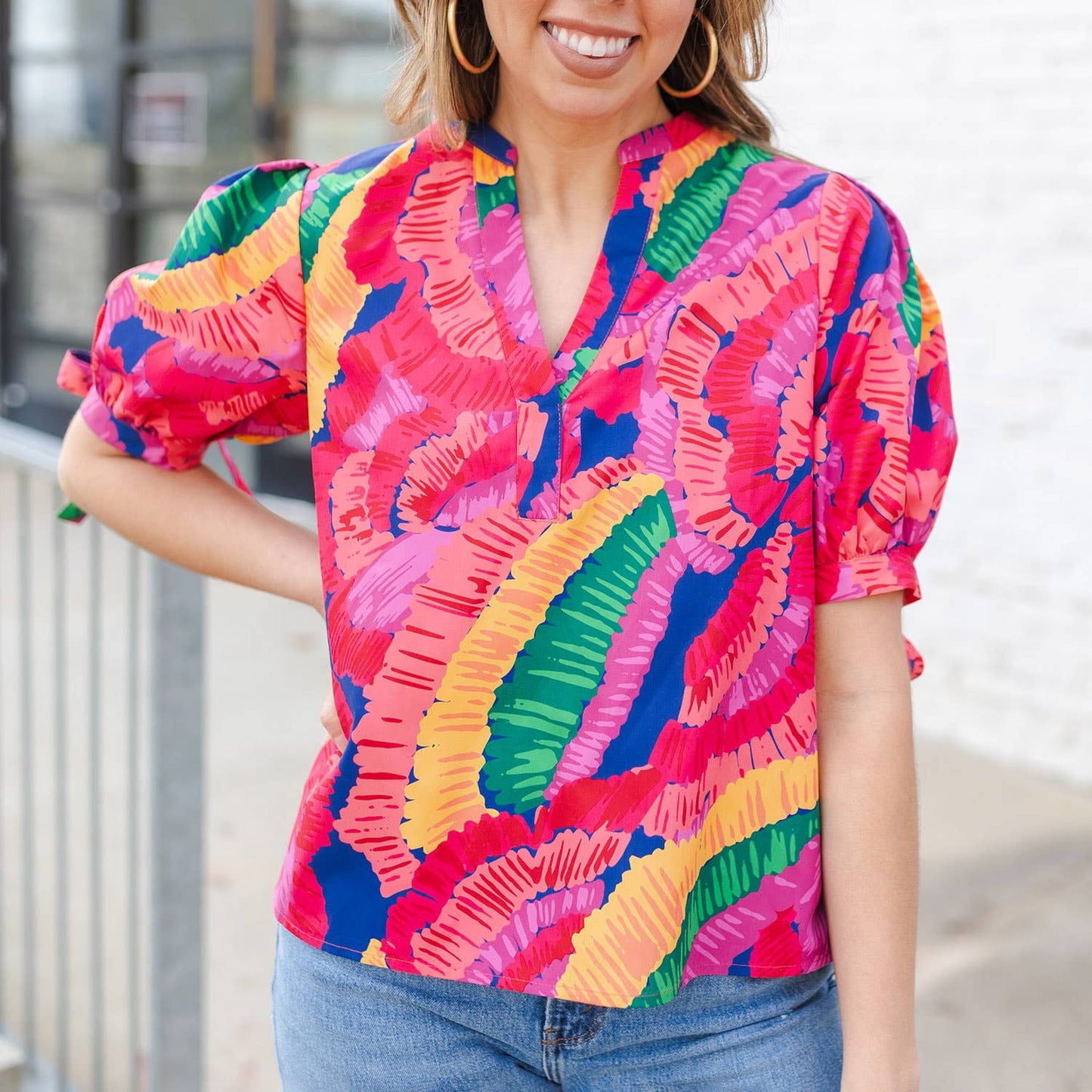 Top Louise Showstopper Multi XS