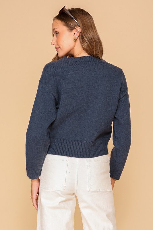 Ribbon Lace Sweater