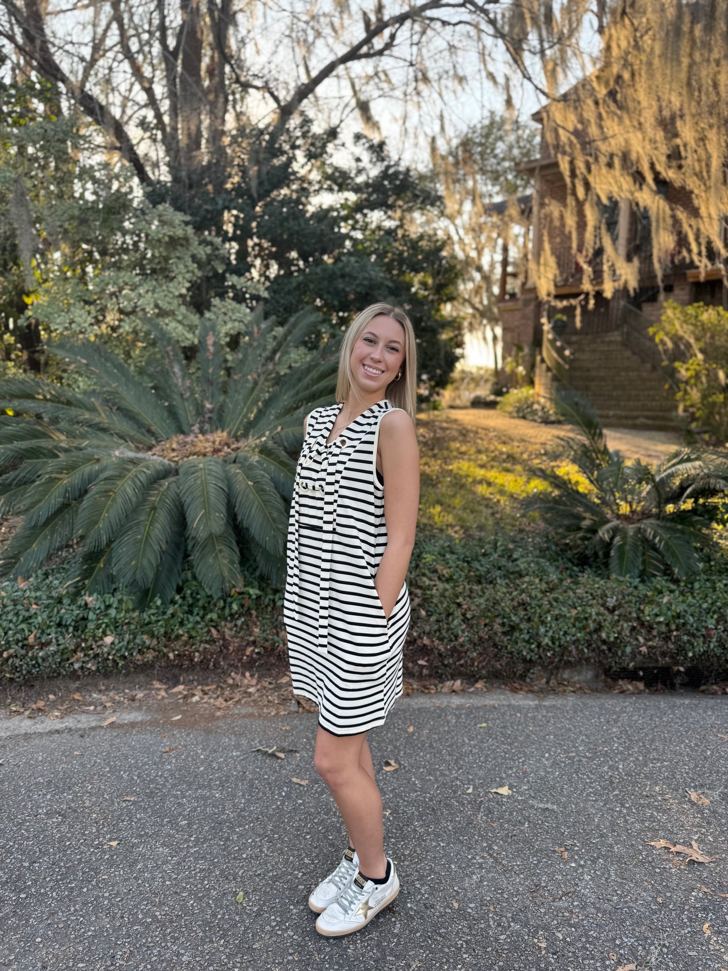 Seaside Serenity Stripe Dress