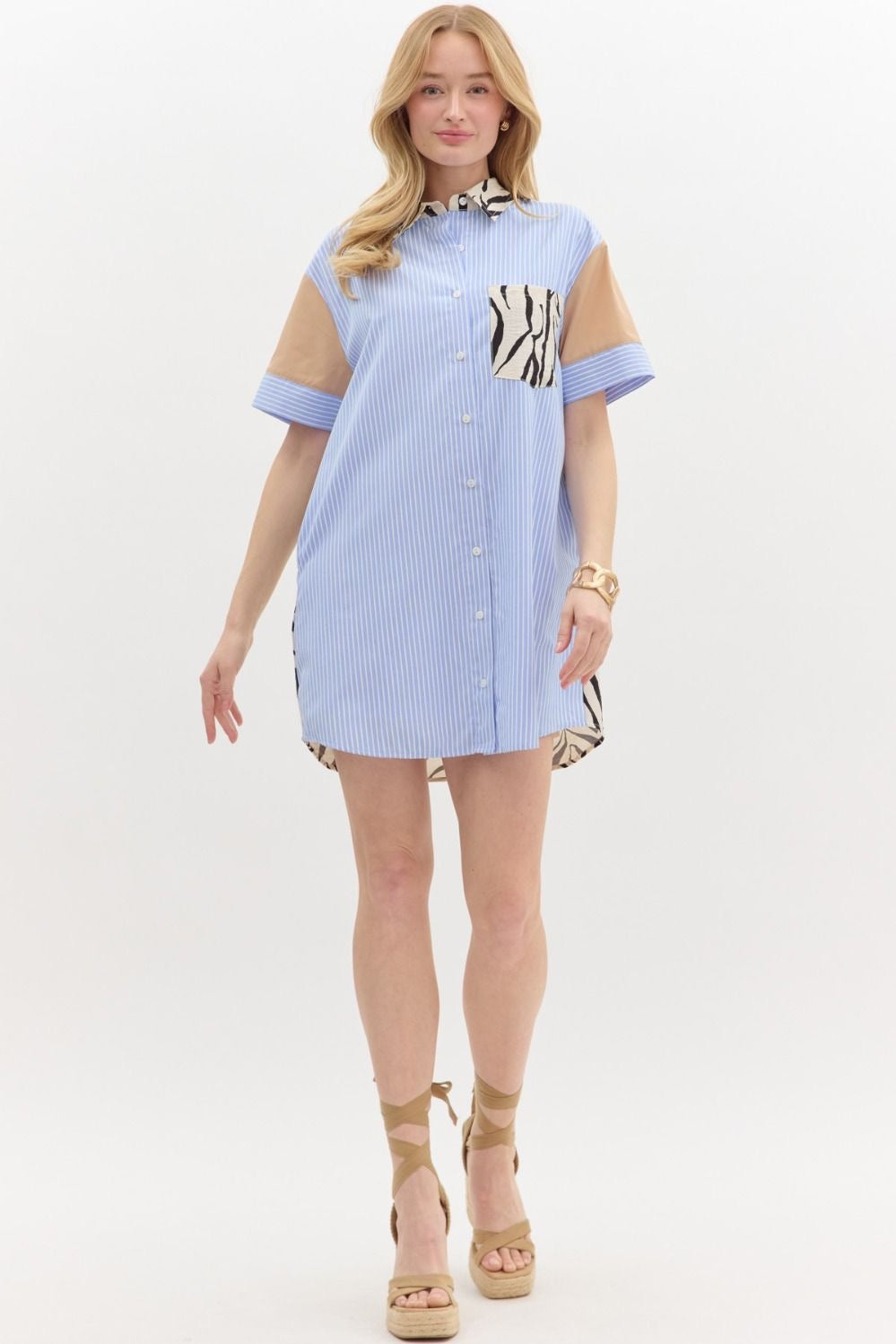 Safari Zebra Dress