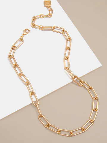 Zenzii Paperclip Link Necklace