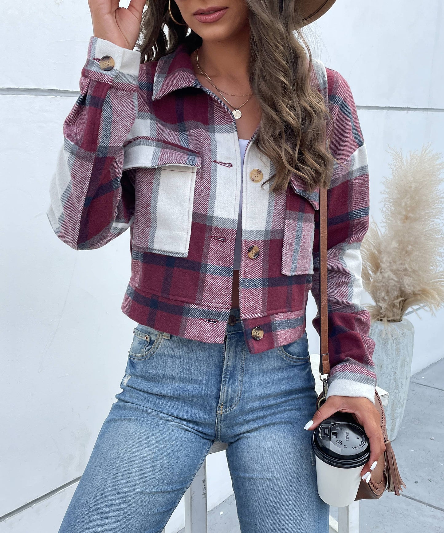 Autumn Cropped Shacket