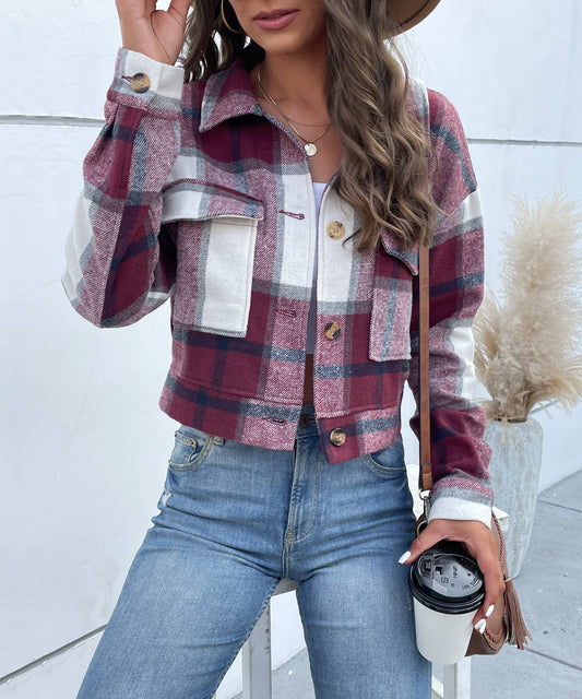 Autumn Cropped Shacket