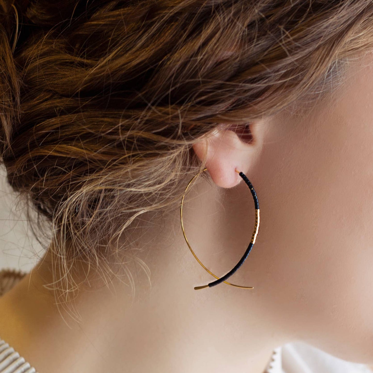 Norah Earrings-Black