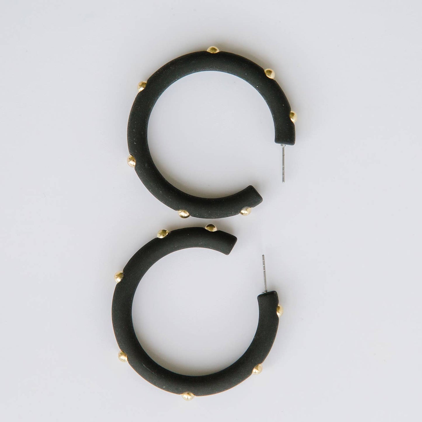 Earrings Candace Large Black