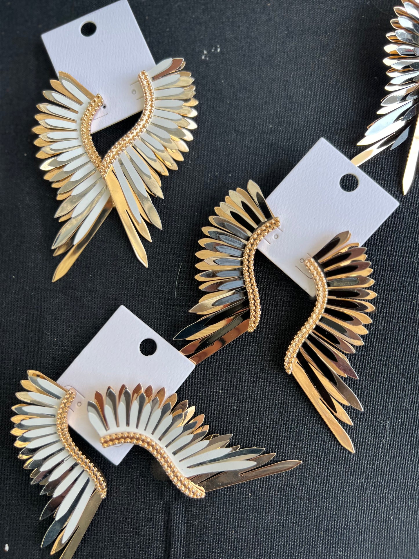 Large Wing Earrings