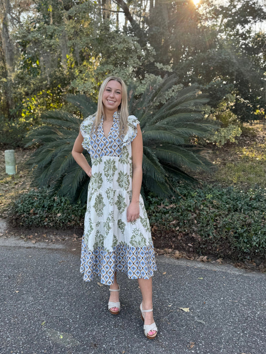 Jumping Into Spring Midi