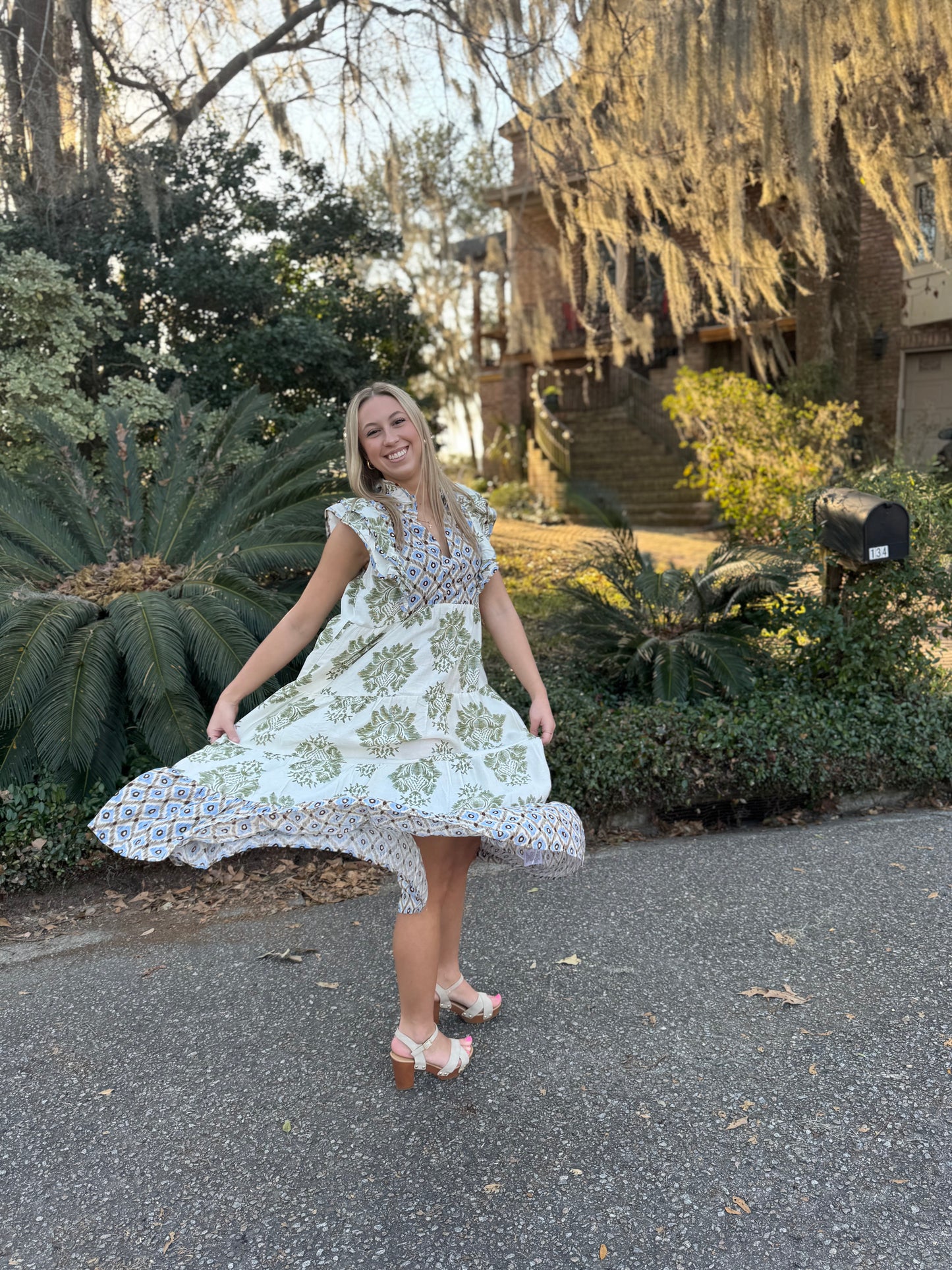 Jumping Into Spring Midi