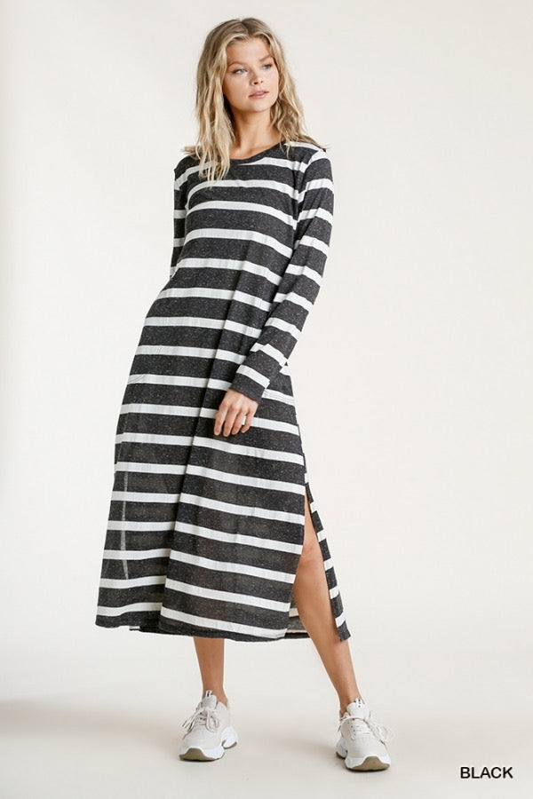 Striped Maxi