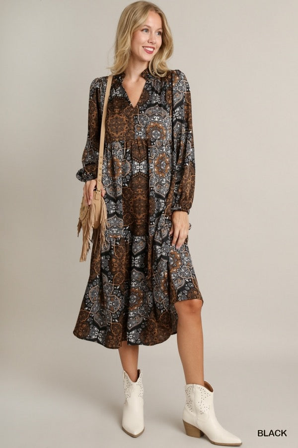 Ruffle Me Fall Maxi