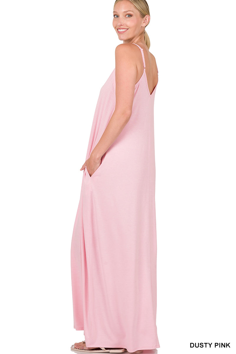 Dusty Pink Maxi