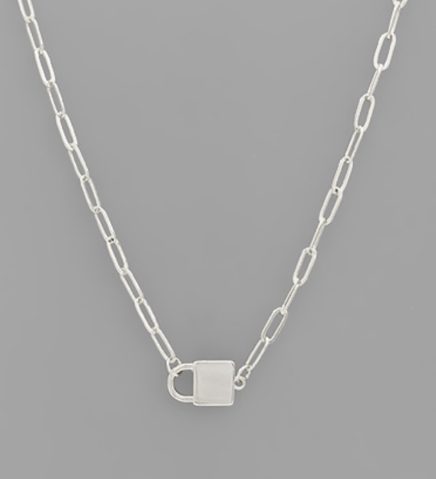 Side Lock Necklace