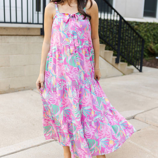 Dress Callie In The Trees Lilac XS