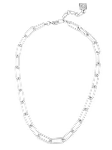 Zenzii Paperclip Link Necklace